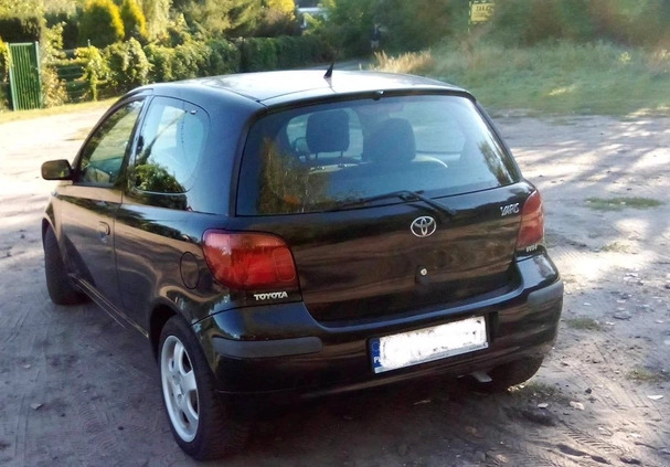 Toyota Yaris cena 7500 przebieg: 202797, rok produkcji 2003 z Włocławek małe 4